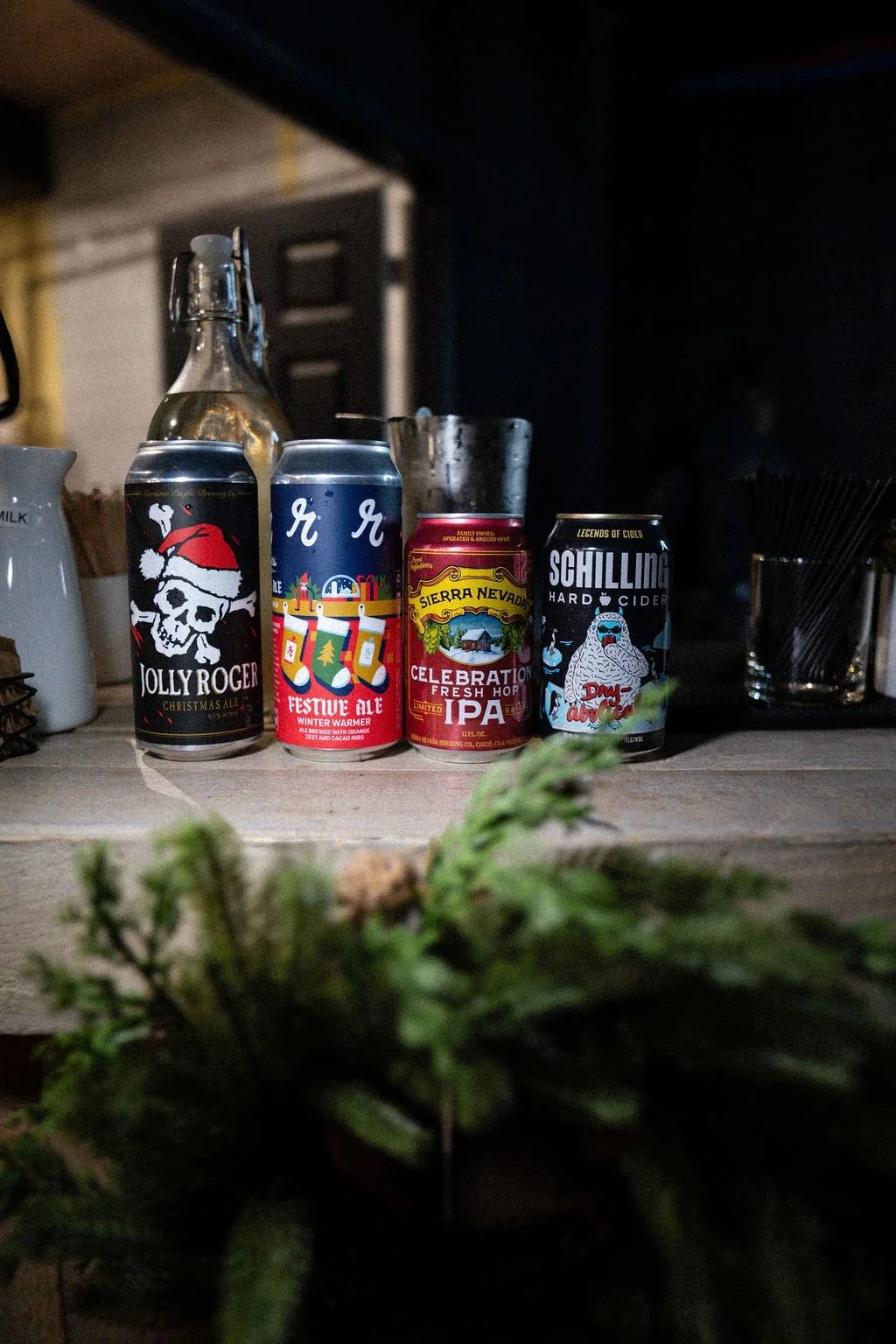 Craft beer and seltzers available on site